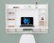 Versatile Wall Mount Floating Computer Desk - Stylish and Space-Saving Writing Study Table with Shelves - Ideal for Living Room, Bedroom, and Home Office